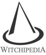 (witch hat logo)